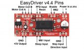 A3967 Step Motor Sürücü-30V-17 Pin Erkek header thumbnail 7