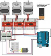 A3967 Step Motor Sürücü-30V-17 Pin Erkek header thumbnail 8