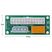 ATX anakart için Çift Besleme adaptörü MOLEX Bitcoin-Mining thumbnail 8