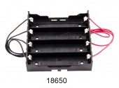18650 Pil Yuvası 4lü Paralel thumbnail 1