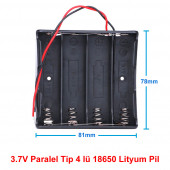 18650 Pil Yuvası 4lü Paralel thumbnail 8