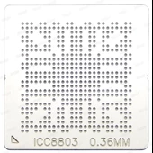 ICC8803 0.36MM BGA STENCİL KALIP thumbnail 2