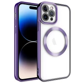 iPhone 14 Pro Max Kılıf Magsafe Wireless Şarj Özellikli Setro thumbnail 2