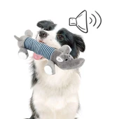 Hayvan Figürlü Peluş Köpek Oyuncağı 25 cm thumbnail 7