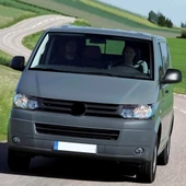 VW Transporter 2010-2015 Sol Ön Kapı Cam Düğmesi Çiftli 7E0959855B thumbnail 2