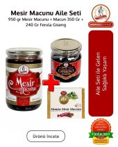 Mesir Macunu Aile Seti 950Gr Mesir Macunu-Macun 350 Gr ve 240 Gr thumbnail 1