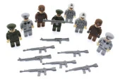 Ausini Army 8'li Tüp Kutu Figür Seti thumbnail 1