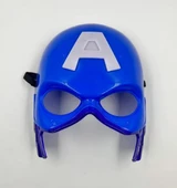 Plastik Işıklı Kaptan Amerika Maske thumbnail 2