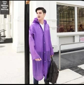 Marlux Unisex Yağmurluk MRC-801  Mor thumbnail 2