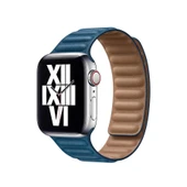 Apple Watch 38mm KRD-34 Deri Görünümlü Kordon thumbnail 7