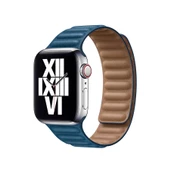 Apple Watch 38mm KRD-34 Deri Görünümlü Kordon thumbnail 6
