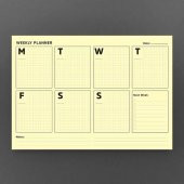 Sarı Sayfalar Haftalık Plan Defter - Yellow Page Weekly Planner thumbnail 2