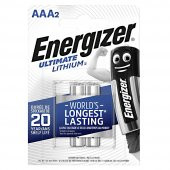 Energizer E92 Ultimate Lityum AAA İnce Kalem Pil 2li Paket thumbnail 1