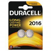 Duracell CR2016 3V Lityum Pil 2li Paket thumbnail 1