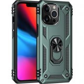 iPhone 13 Pro Max Kılıf Sofya Yüzüklü Standlı Silikon Kılıf thumbnail 2