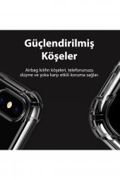 Xiaomi Redmi Note 8 Pro Kılıf Antishock Sert Şeffaf Silikon thumbnail 6