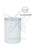 Beyaz, Çöp Kovası 2 Litre - İnca Model thumbnail 2