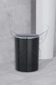 Siyah, Çöp Kovası 5 Litre - İnca Model thumbnail 1