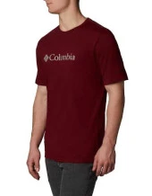 Columbia Csc Basic Logo™ Shirt Erkek Tişört BORDO thumbnail 2