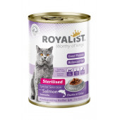Royalist Somonlu Sterilised Kedi Konserve 400 Gr thumbnail 1
