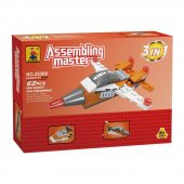 Ausini Assembling Master 3 in 1 62 Parça Hava Araçları thumbnail 2