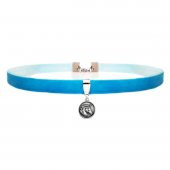 Mavi Renk Kadife Unicorn Choker Kolye thumbnail 1