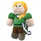Minecraft Alex Peluş Oyuncak 30 CM thumbnail 2
