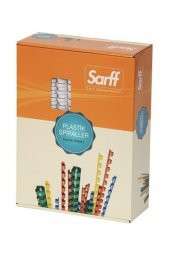 SARFF Bind Plastik Spiral 22mm Beyaz thumbnail 2