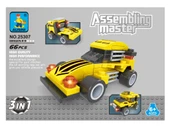 Ausini Assembling Master 3 in 1 66 Parça Arazi Araçları thumbnail 2