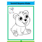 Sevimli Boyama Kitap Seti (2 Kitap) thumbnail 2