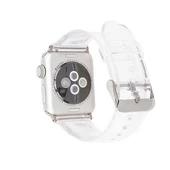 Apple Watch 7 41mm KRD-13 Şeffaf Silikon Kordon thumbnail 3