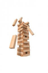 Pırıl Jenga Ahşap Denge Oyunu 54 Parça thumbnail 2