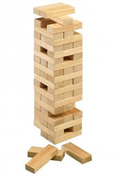 Pırıl Jenga Ahşap Denge Oyunu 54 Parça thumbnail 3