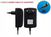 Tablet Pc Adaptörü Şarj Aleti Micro Usb Uç 5V 2A thumbnail 1
