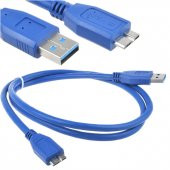 Usb 3.0 Hdd Harddisk Kablosu Yüksek Hiz 50Cm thumbnail 1
