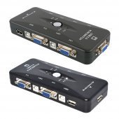 4 Port Usb Kvm Switch 4 Pc Kasa Tek Kontrol thumbnail 8