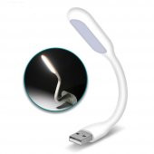 Usb Led Lamba Katlanabilir Notebook Kitap Okuma Klavye Aydınlatma thumbnail 1