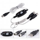 Usb Midi Kablo Org Adaptör Keyboard Adapter Piyano - 2 Metre thumbnail 7
