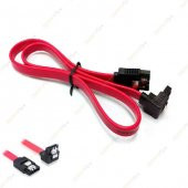 40 Cm Sata Data Kablo - 90 Derece - Metal Klip thumbnail 6
