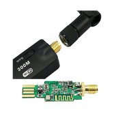 300Mbps Wireless USB Wi-Fi Adaptör Dongle 5Dbi Anten Network Lan thumbnail 3