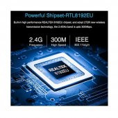 300Mbps Wireless USB Wi-Fi Adaptör Dongle Network Lan Aparatı thumbnail 4