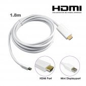 Thunderbolt Mini Displayport To Hdmi Kablo 1.8M thumbnail 1