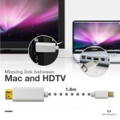 Thunderbolt Mini Displayport To Hdmi Kablo 1.8M thumbnail 9