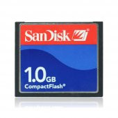 Sandisk Pcmcıa-Cf Adaptör + 1Gb Cf Kart thumbnail 1
