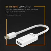 Mini Displayport Thunderbolt To Hdmi 4K Çevirici Kablo thumbnail 3