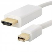 Mini Displayport To Hdmi Kablo Mac Macbook Tv Görüntü Aktarma thumbnail 1