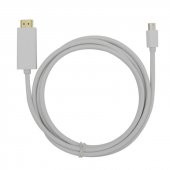 Mini Displayport To Hdmi Kablo Mac Macbook Tv Görüntü Aktarma thumbnail 3