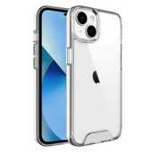 Gpack Apple iPhone 14 Plus Kılıf Gard Nitro Şeffaf Sert Silikon thumbnail 1
