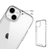 Gpack Apple iPhone 14 Kılıf Gard Nitro Şeffaf Sert Silikon thumbnail 2