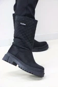 Ayakmod Bel2226 ZN Kadın Siyah Süet Bot thumbnail 4